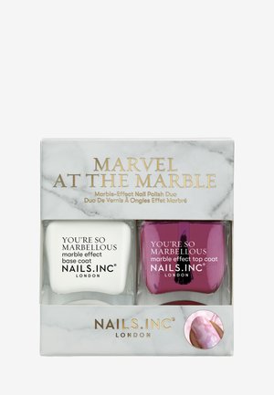 DUO - Nail set - marvel at the marble