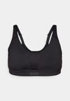 REFORM BRA - Lengvai krūtinę prilaikanti sportinė liemenėlė - black beauty