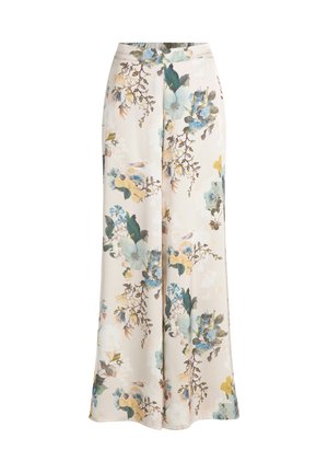 Vera Mont, VERA MONT MIT BLUMENPRINT MARLENE-HOSE - Broek - cream mint