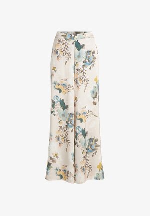 Vera Mont, VERA MONT MIT BLUMENPRINT MARLENE-HOSE - Stoffhose - cream mint
