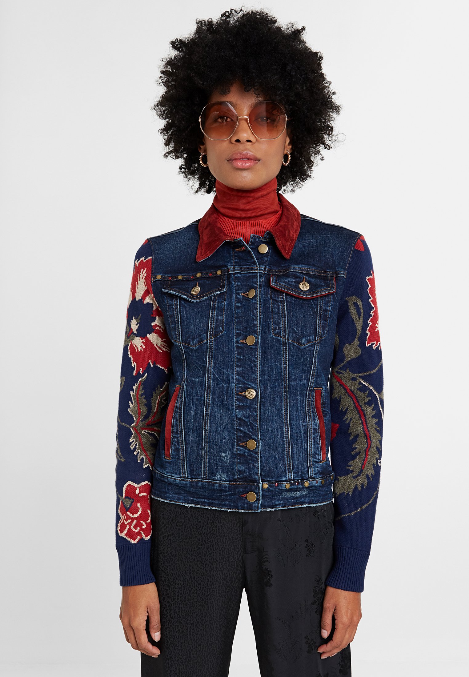 Desigual AKRA LEUKA Jeansjacka blue Zalando.se Desigual Jeansjacka blue Zalando.se