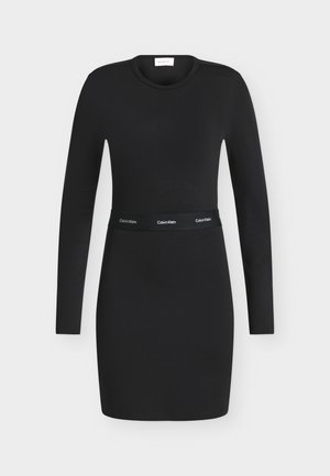 Calvin Klein Jeans, SENSUAL  - Φόρεμα από ζέρσεϊ - black