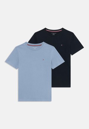 TEE UNISEX 2 PACK - Jednoduché tričko - brisk blue/desert sky