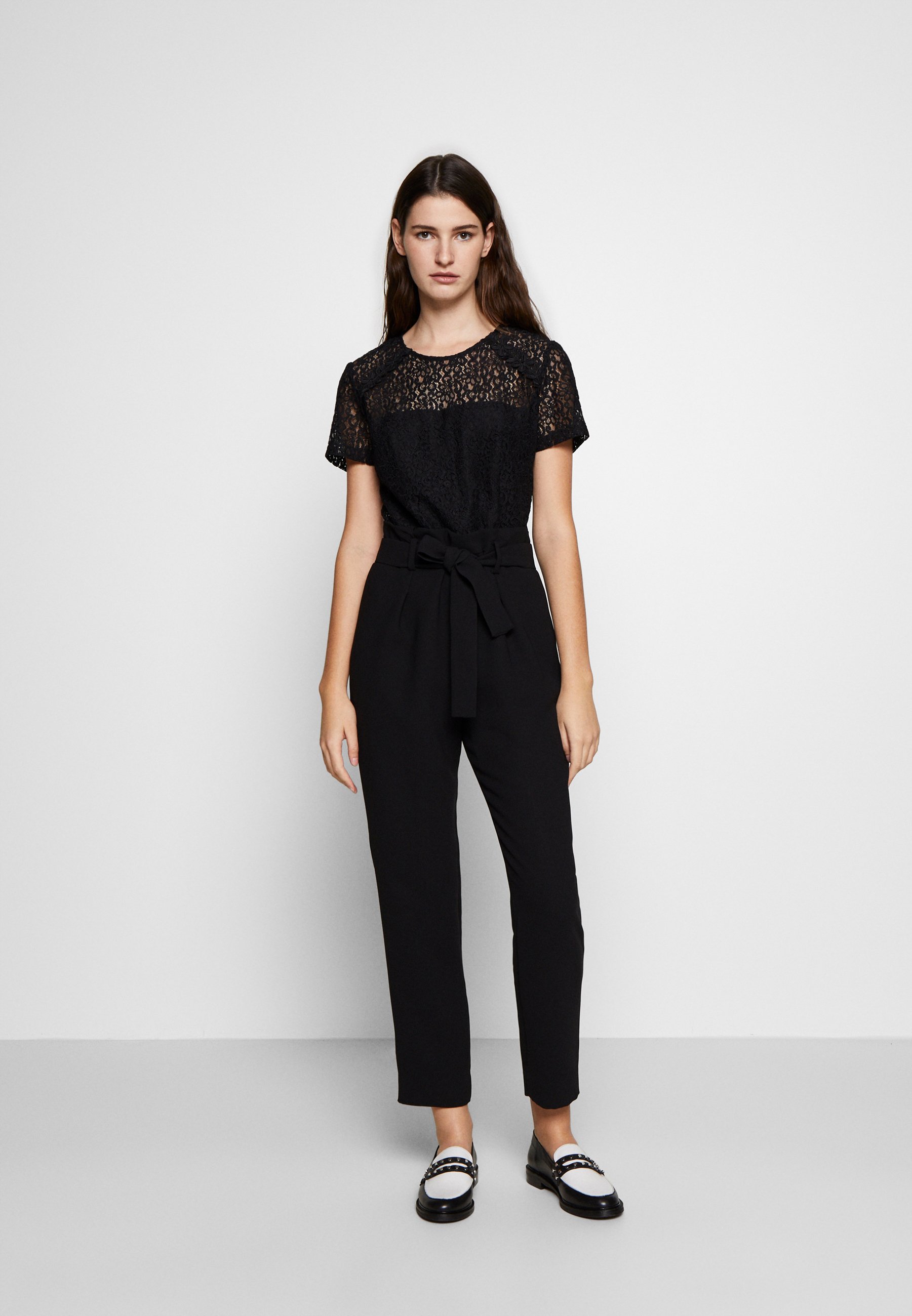 Claudie Pierlot JEANNEE Jumpsuit noirZwart Zalando.nl Claudie Pierlot CHOUCHOU Leren jas noirZwart Zalando.nl