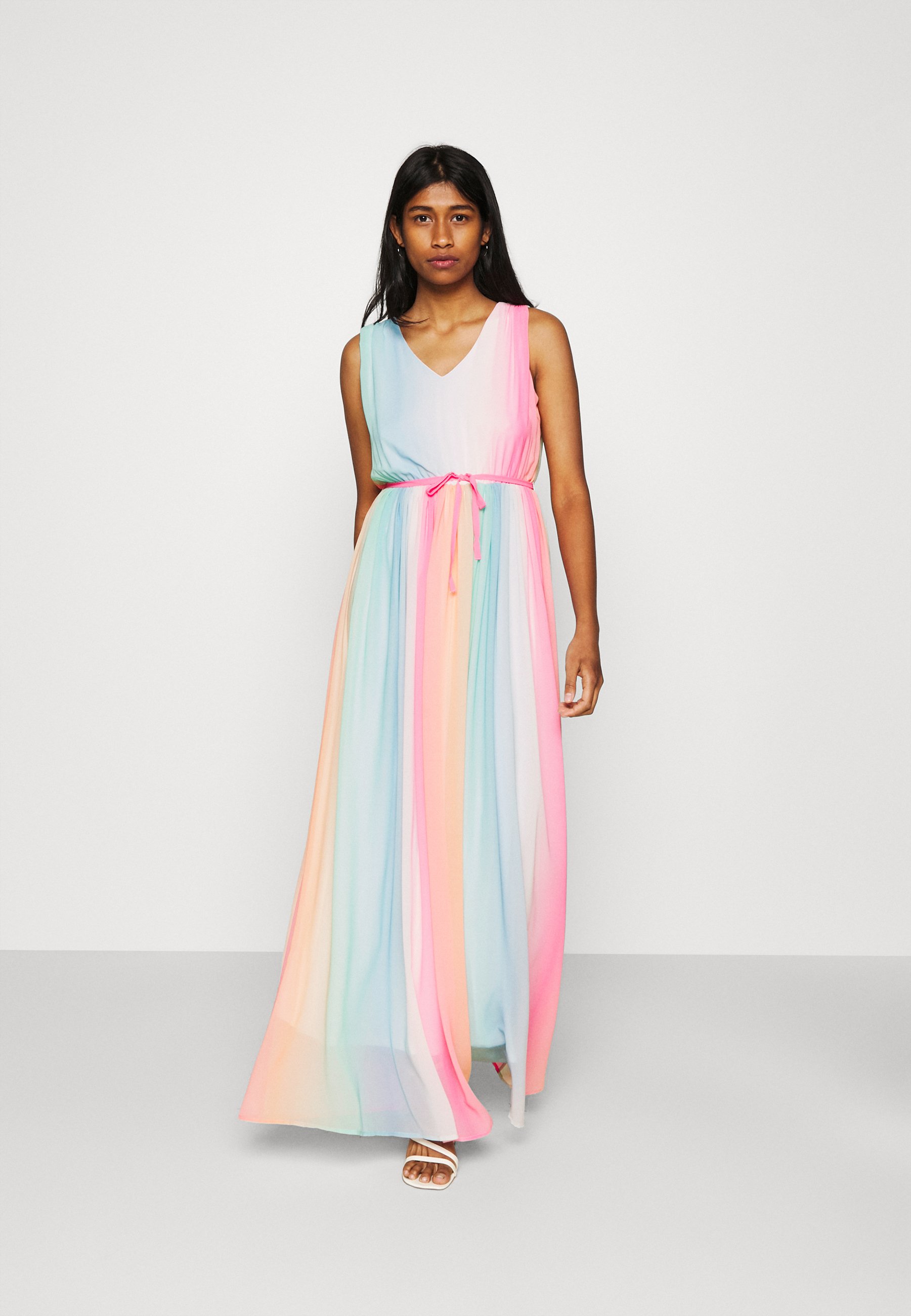 ONLY ONLALESSIA MAXI DRESS - Ballkleid - sachet pink/multi/pink - Zalando.de