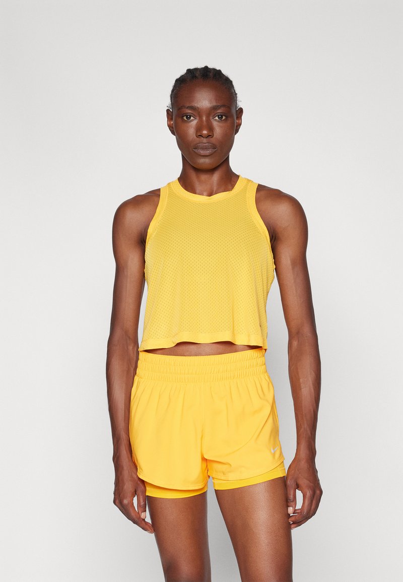 Nike Performance ONE CLASSIC TANK - Topp - sundial/black