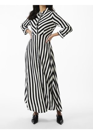 Vestido camisero - black