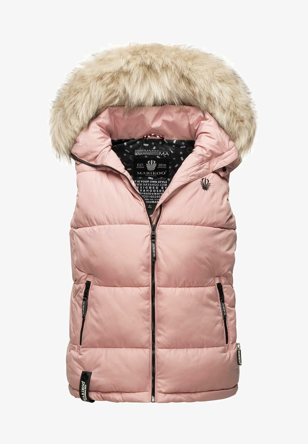 Marikoo EISFLÖCKCHEN Weste powder rose/rosa - Main Image