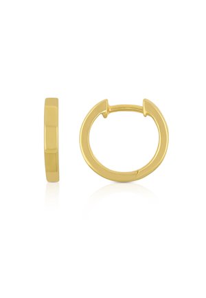 SCHARNIER-CREOLEN , 13MM - Ohrringe - gelbgoldfarben