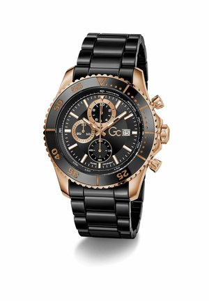 SPEEDRACER - Chronograaf - black rose gold coloured