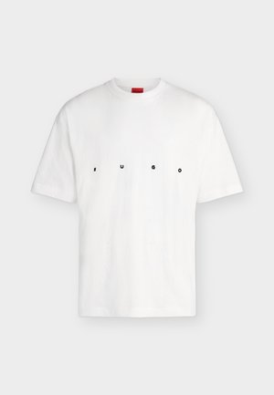 HUGO, - T-shirt z nadrukiem
