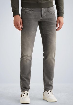 Džínsy tapered fit - grey comfort denim