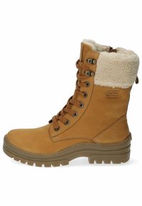 camel active - Enkellaarsjes met plateauzool - hellbraun Miniatuurafbeelding 1