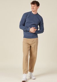 BONOBO Jeans LANGÄRMELIGER  MIT KNÖPFEN - Pullover - bleu gris