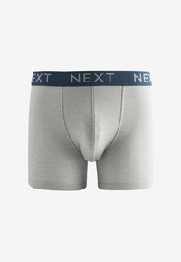 Next WAISTBAND 4 PACK  - Úzké boxerky - blue green navy blue textured waistband