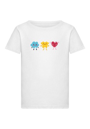 T-Shirt print - white