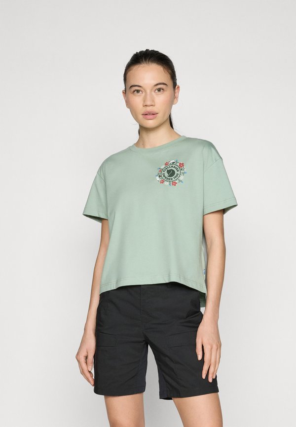 FJÄLLBLOMSTER LOGO T SHIRT - Print T-shirt