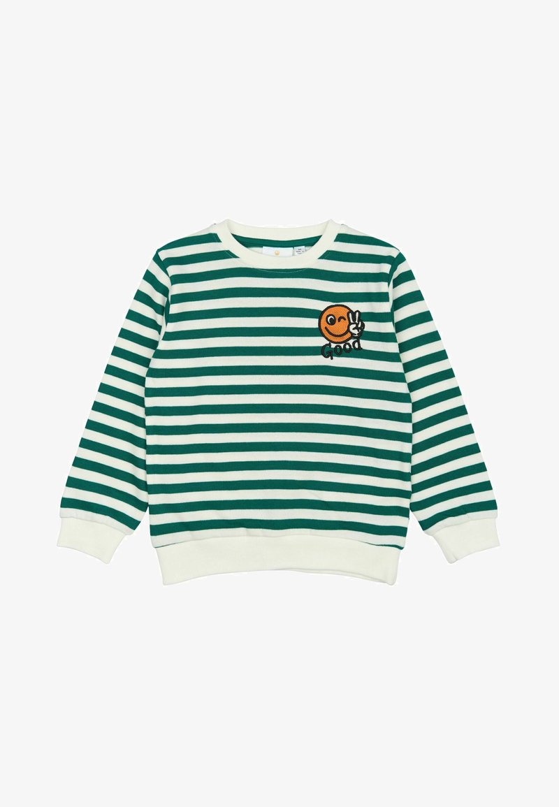 The New Siblings Marškinėliai su spaudiniu - alpine green striped