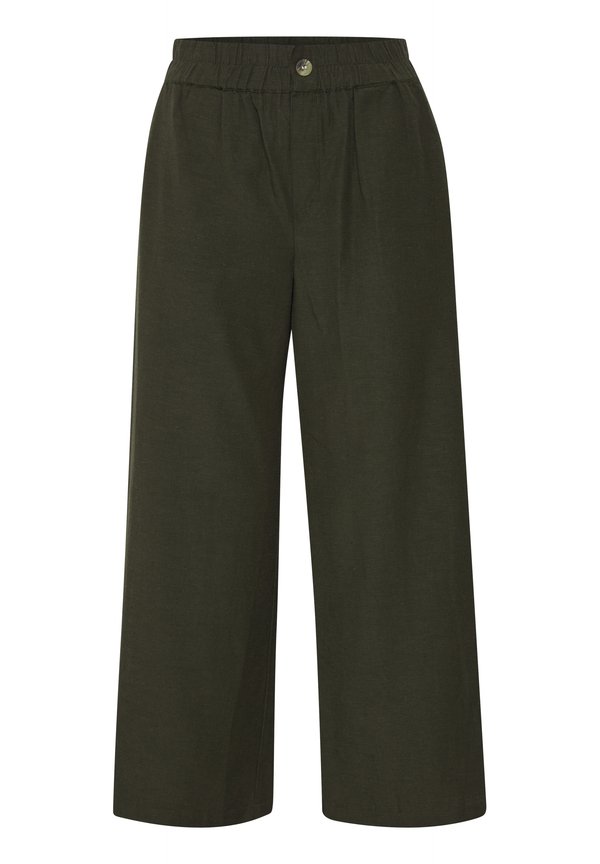 FRFAMADDIE - Trousers - olive night3