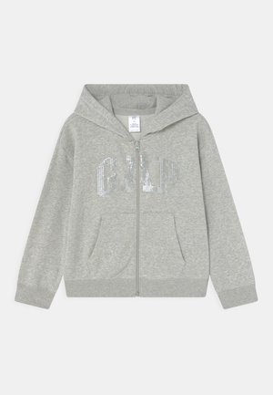 LOGO ARCH GIRLS - Felpa con zip - light heather grey