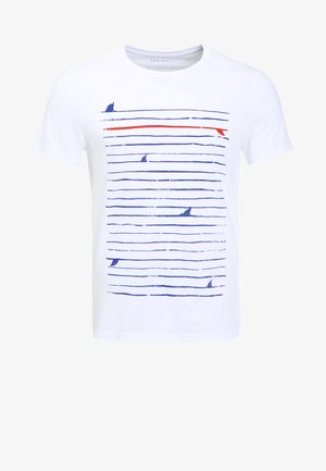 Pier One by Zalando, Trükipildiga T-särk - white