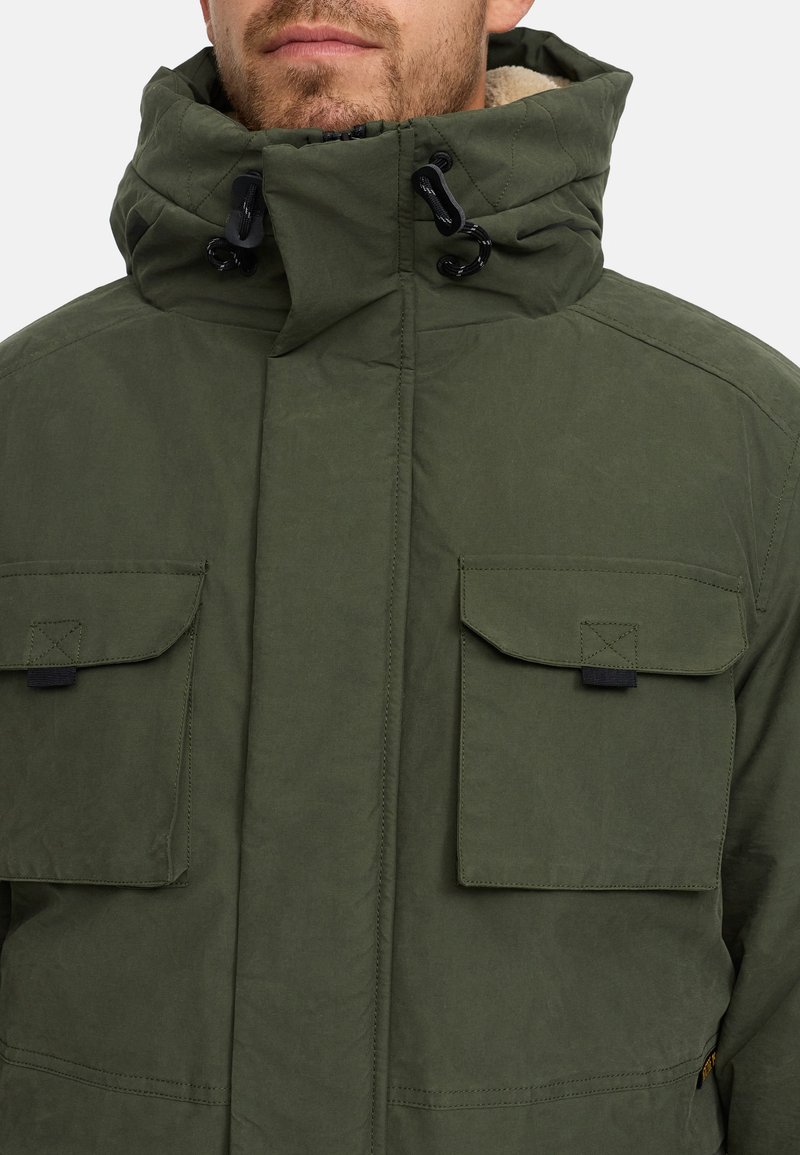INDICODE JEANS JARL - Wintermantel - rubber