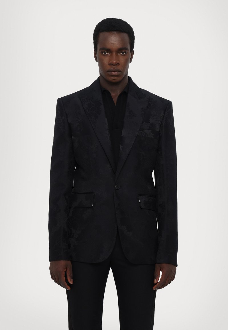 Roberto Cavalli - SLIM FIT - Pikkutakki - black, Suurenna