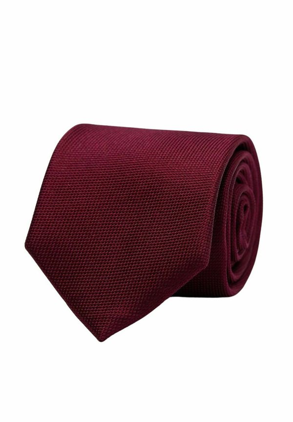 SOLID STRUCTURE - Krawatte - burgundy