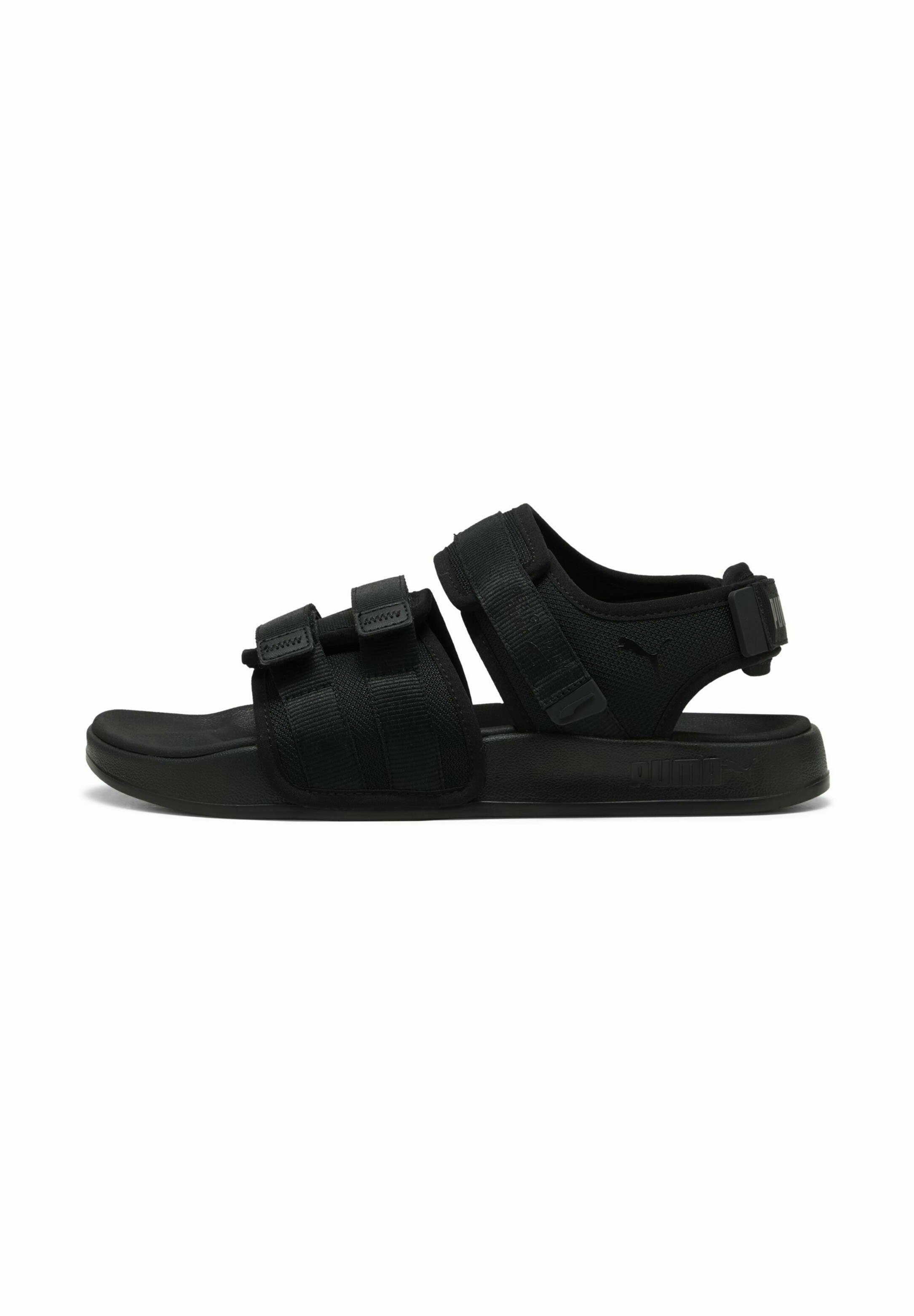 Puma BVB UNISEX - Klapki płaskie/czarny - Zalando.pl