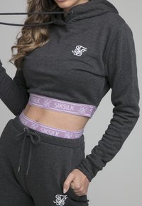 SIKSILK Jersey con capucha - grey