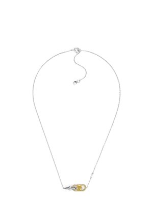 Michael Kors MICHAEL KORS WOMEN'S TWO-TONE STERLING SILVER ASTOR LINK PENDANT NECKLACE, MKC1734CZ931 - Halskæder - silver-coloured/gold-coloured