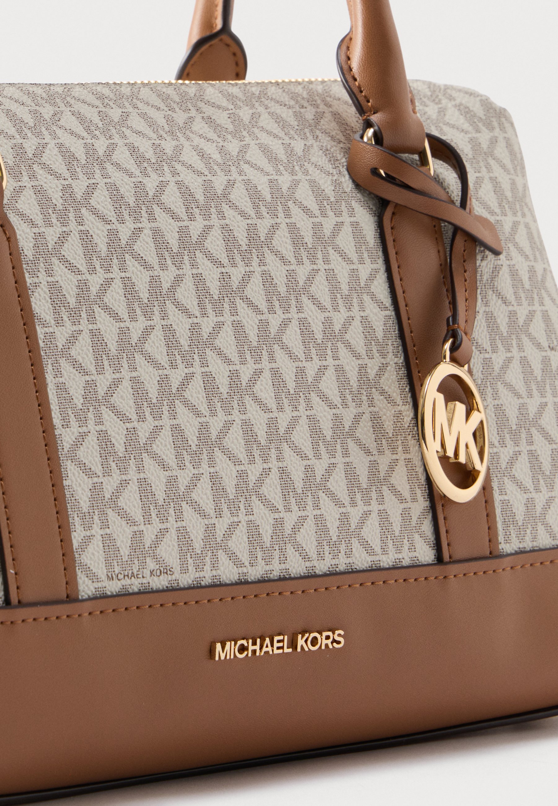 MICHAEL Michael Kors ANDIEMD SATCHEL - Bolso de mano - vanilla