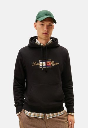 ICON  - Felpa con cappuccio - black