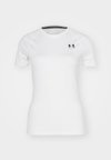 HEATGEAR - T-shirt basique - white/black