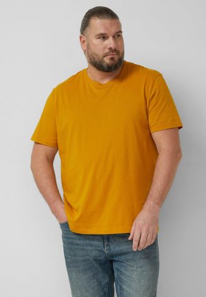 T-shirt basic - honiggelb