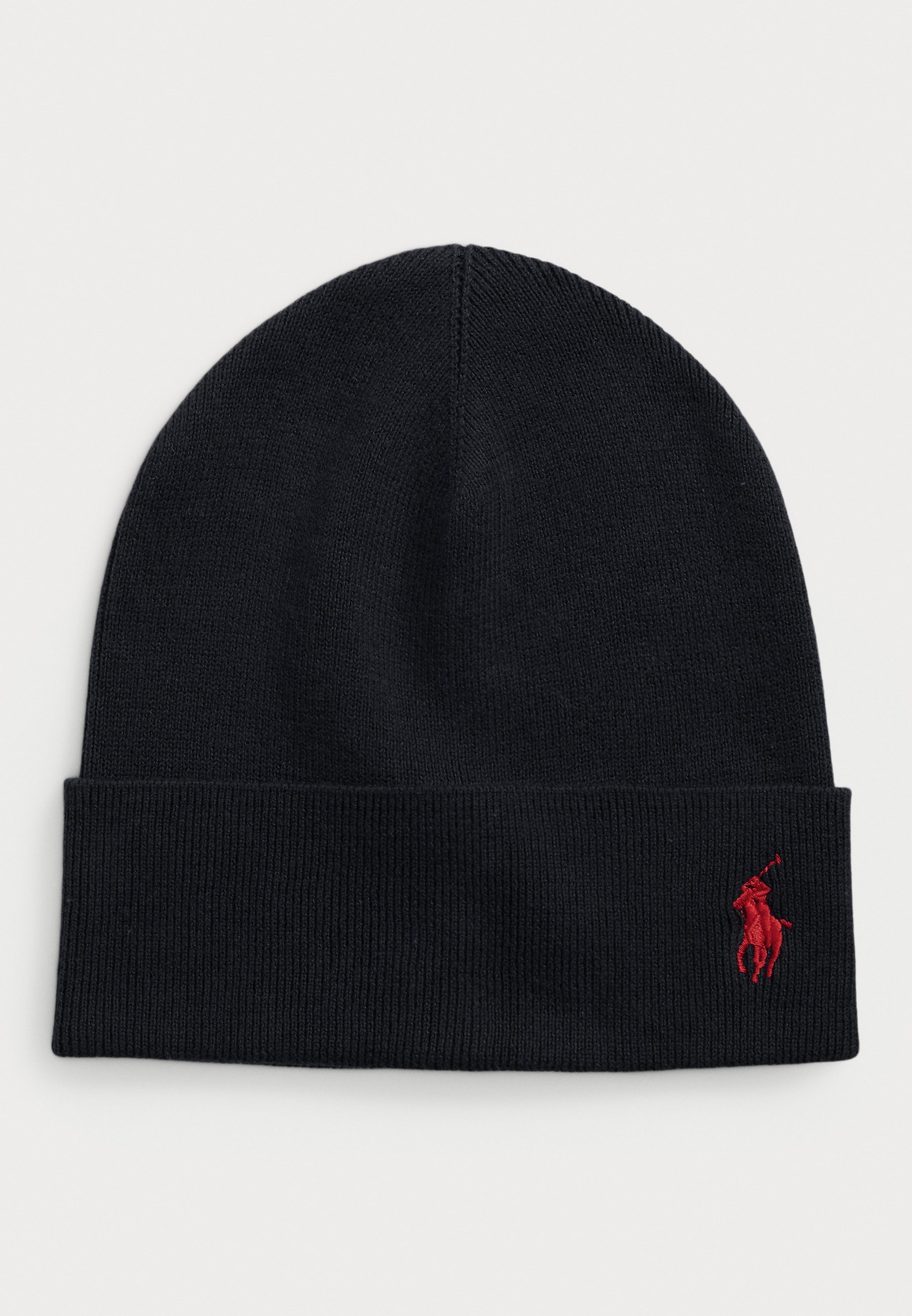 Polo Ralph Lauren RIB-KNIT COTTON BEANIE Beanie black