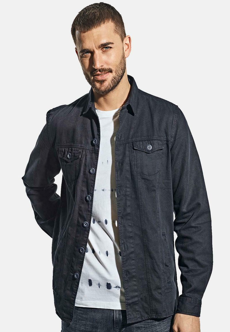 Herren Freizeithemden | Emilio Adani Hemd blau - JX55866 Herren Freizeithemden | Emilio Adani Hemd blau - JX55866