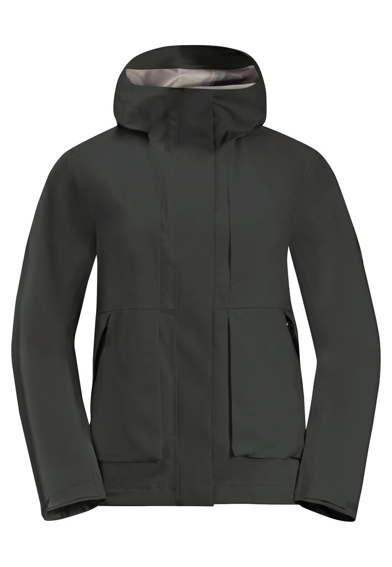 Jack Wolfskin Outdoorjas grijs