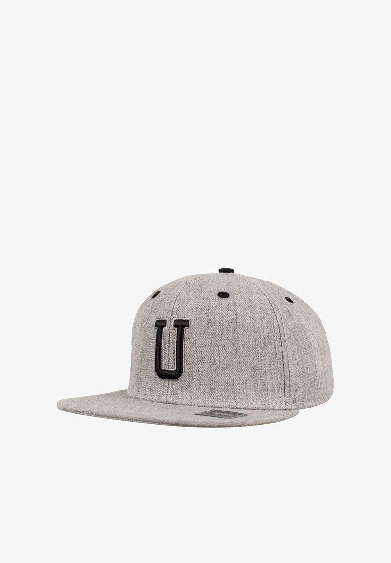 MSTRDS UNISEX LETTER SNAPBACK - Sapka - mottled grey