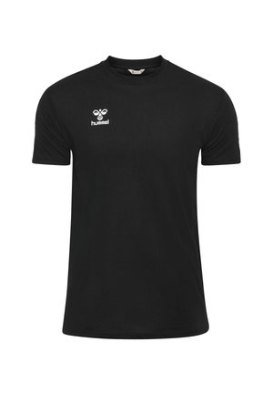 GO 2.0 CHEVRON S/S - Sport T-Shirt - black