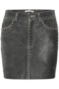 RINULA MINI SKIRT - Minigonna - grey/black vintage