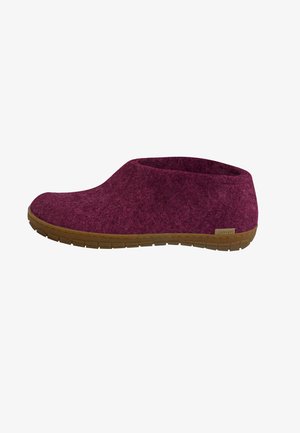 Glerups UNISEX - Hjemmesko - cranberry
