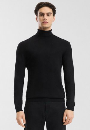Strickpullover - schwarz