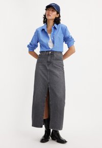 Levi's® - ANKLE COLUMN SKIRT - Farkkuhame - adventure seeker Pienoiskuva 1