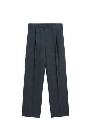 Massimo Dutti Stoffhose - dark blue