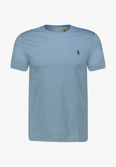 Polo Ralph Lauren CUSTOM SLIM FIT JERSEY CREWNECK T-SHIRT - T-shirt basic - aqua