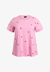 Nevybráno, b pink w red hearts