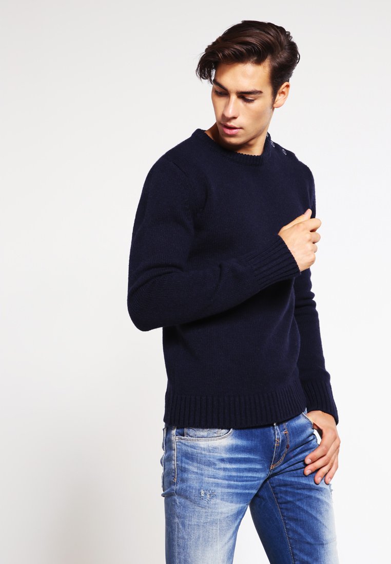 Schott OUTRIDER - Pullover - navy
