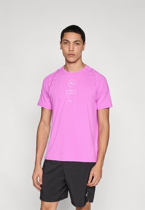 HYROX TRAINING TEE - T-shirt de sport - electric orchid