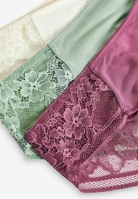 Next KNICKERS 3 PACK BRAZILIAN - Īsās apakšbikses - cream pink sage green